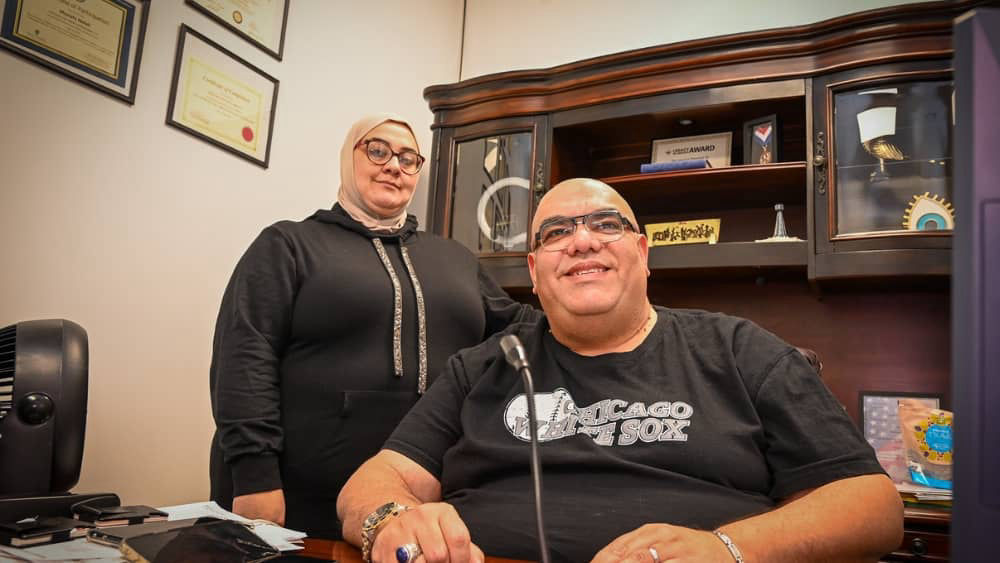 Abdall family photo in Solutions Business Center